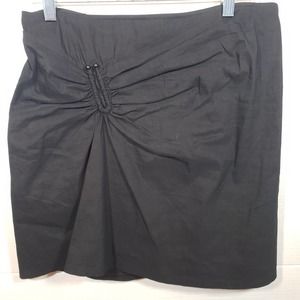 Alc Mini Skirt Black U-Ring - image 1